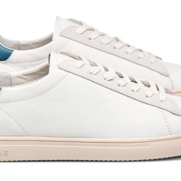 Clae Bradley California White Leather Stellar Blue preţ