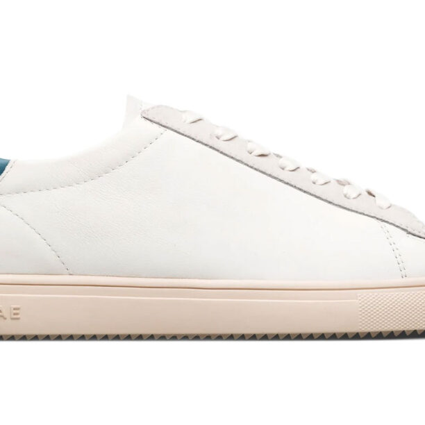 Clae Bradley California White Leather Stellar Blue