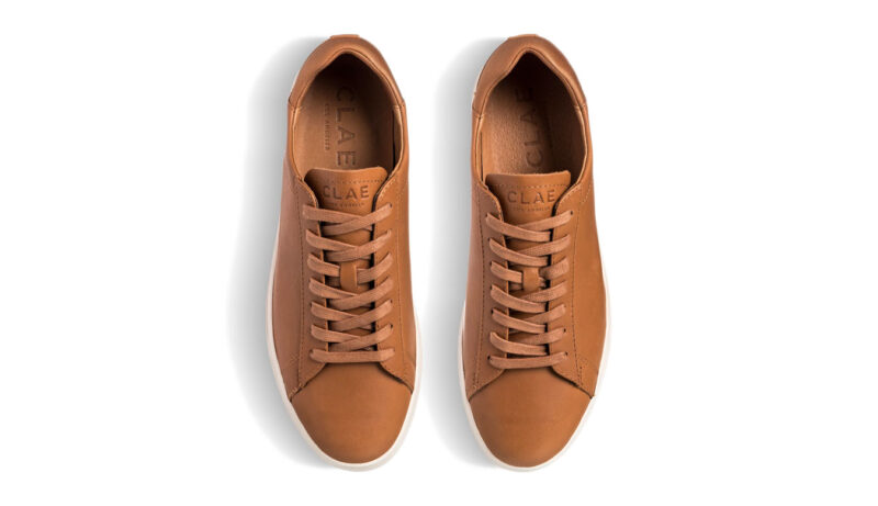 Preţ Clae Bradley Cashew Brown Leather