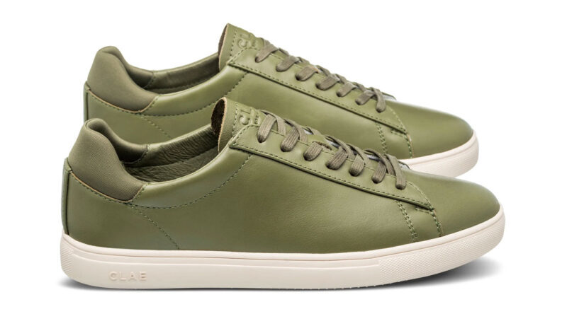 Clae Bradley Olive Leather preţ