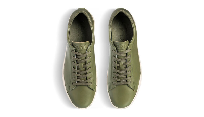 Original Clae Bradley Olive Leather