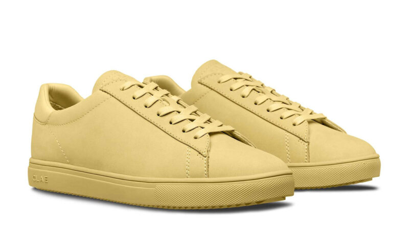 Original Clae Bradley Pale Banana Nubuck