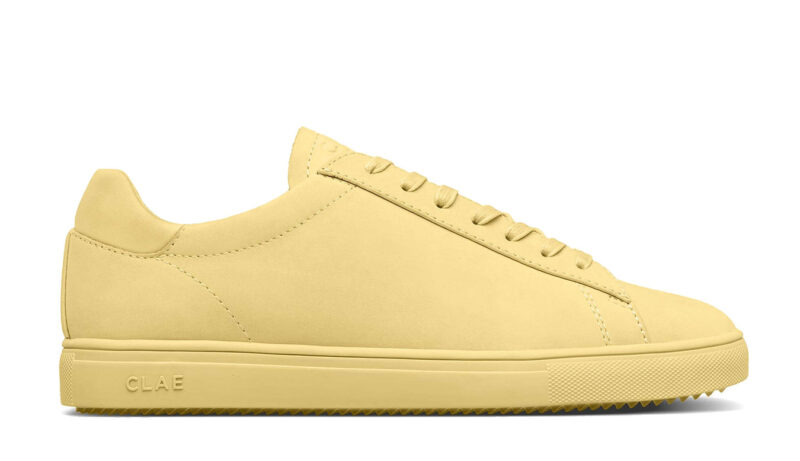 Clae Bradley Pale Banana Nubuck