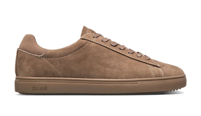 Clae Bradley Tonal Fossil Leather