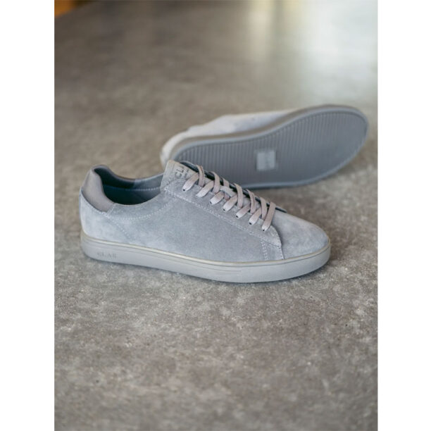 Preţ Clae Bradley Tonal Pearl Grey Suede