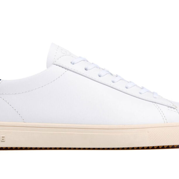 Clae Bradley White Leather