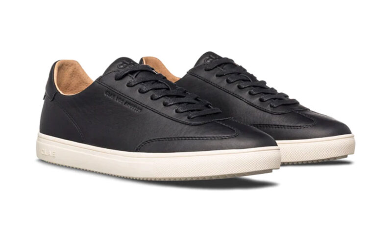 Clae Deane Black Milled Leather preţ