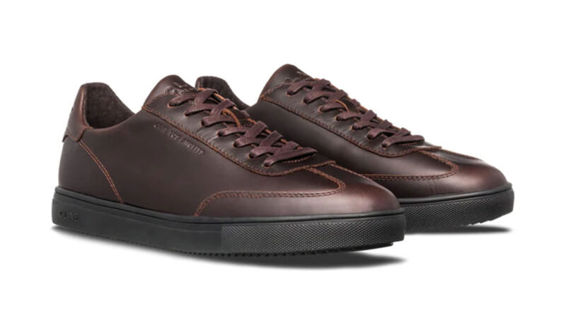 Clae Deane Walrus Brown Leather Black preţ