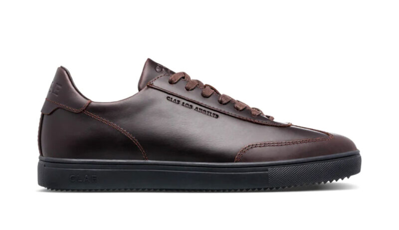 Clae Deane Walrus Brown Leather Black