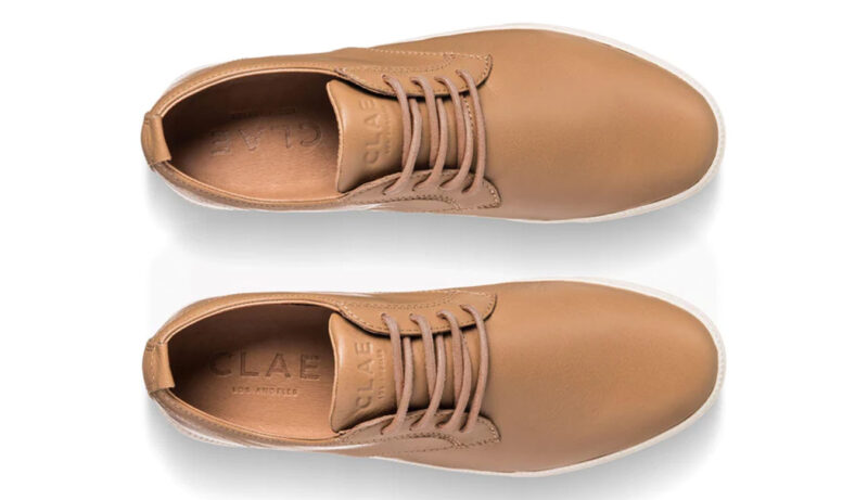 Preţ Clae Ellington Camel Brown Leather