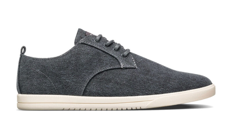 Clae Ellington Textile Dark Shadow Washed Canvas