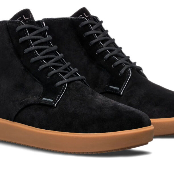 Clae Gibson Black Suede Gum preţ