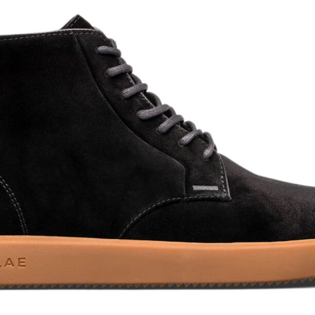 Clae Gibson Black Suede Gum