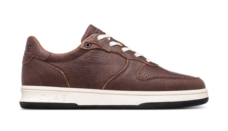 Clae Malone Cocoa Leather