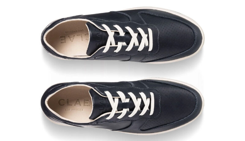 Preţ Clae Malone Deep Navy Leather