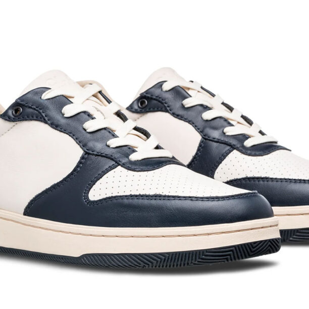 Clae Malone Navy Leather Off-White preţ