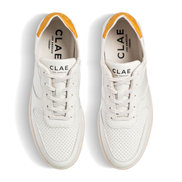 Preţ Clae Malone Vegan Off-White Mineral Yellow