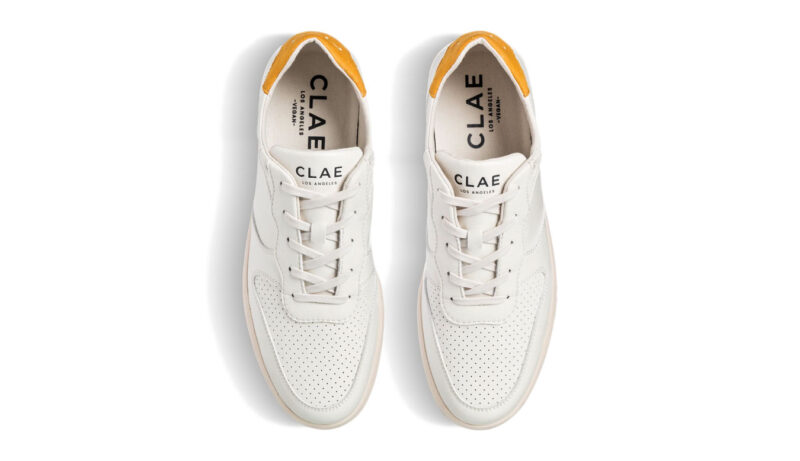 Preţ Clae Malone Vegan Off-White Mineral Yellow