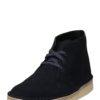 Clarks Originals Botine Chukka 'Desert Coal'  bleumarin