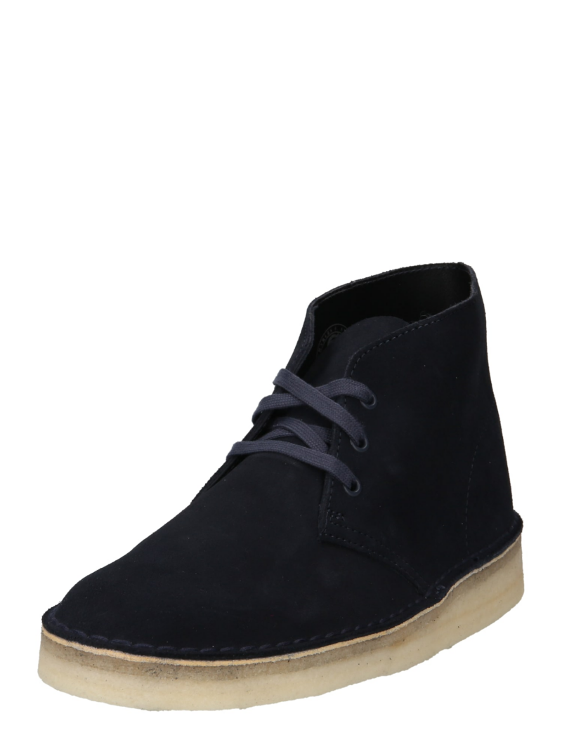 Clarks Originals Botine Chukka 'Desert Coal'  bleumarin