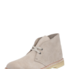 Clarks Originals Botine Chukka 'Desert'  alb kitt