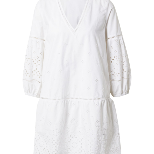 Club Monaco Rochie 'EYELET'  alb