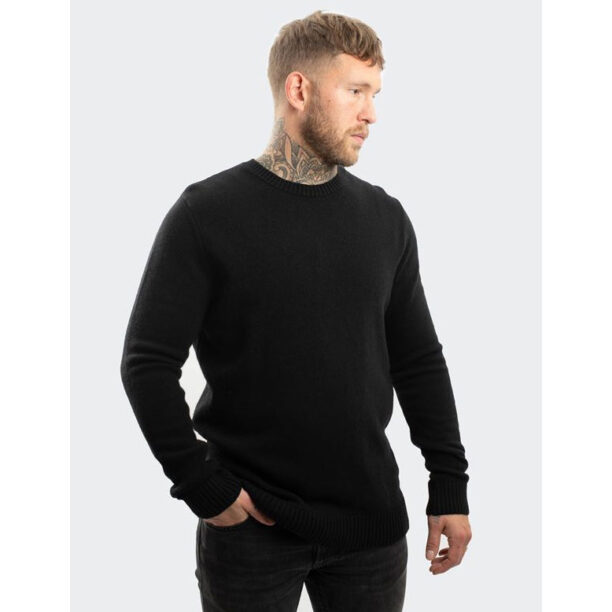 Colorful Standard Classic Merino Wool Crew Deep Black preţ