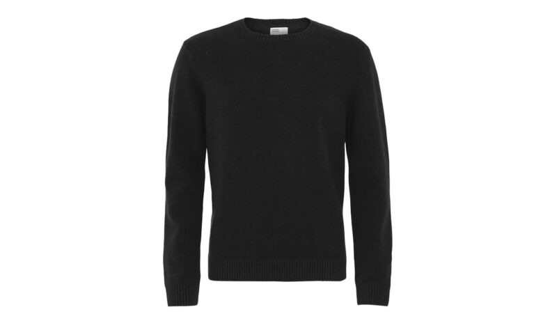 Colorful Standard Classic Merino Wool Crew Deep Black