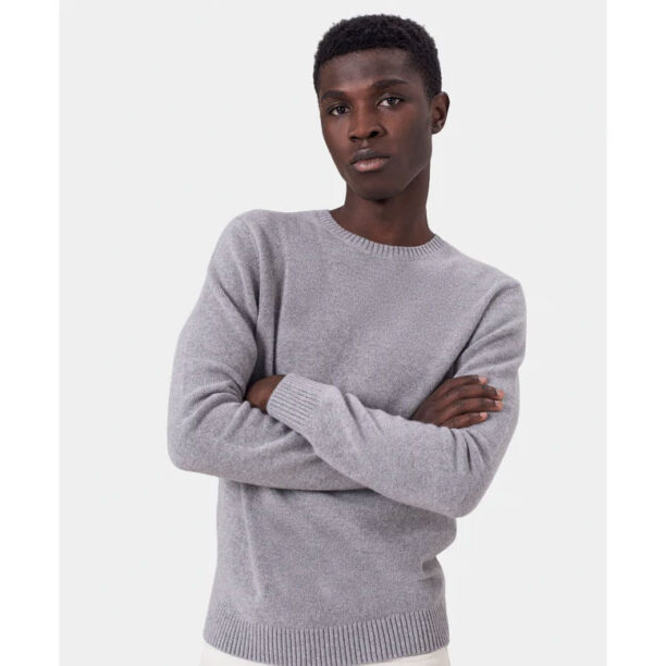 Colorful Standard Classic Merino Wool Crew Heather Grey preţ