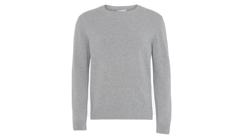 Colorful Standard Classic Merino Wool Crew Heather Grey