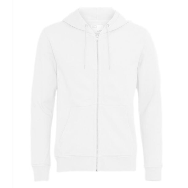 Colorful Standard Classic Organic Zip Hood Optical White