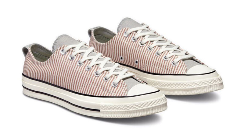 Cumpăra Converse Chuck 70 Hickory Stripe Low Top Mineral Clay