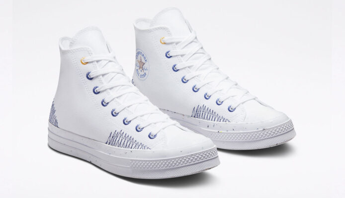 Cumpăra Converse Chuck 70 Stitched White Indigo