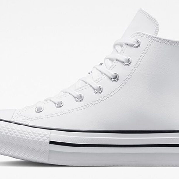 Converse Chuck Taylor All Star Eva Lift Platform Leather High Top preţ