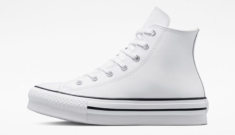 Converse Chuck Taylor All Star Eva Lift Platform Leather High Top preţ