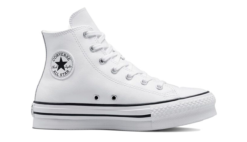 Converse Chuck Taylor All Star Eva Lift Platform Leather High Top