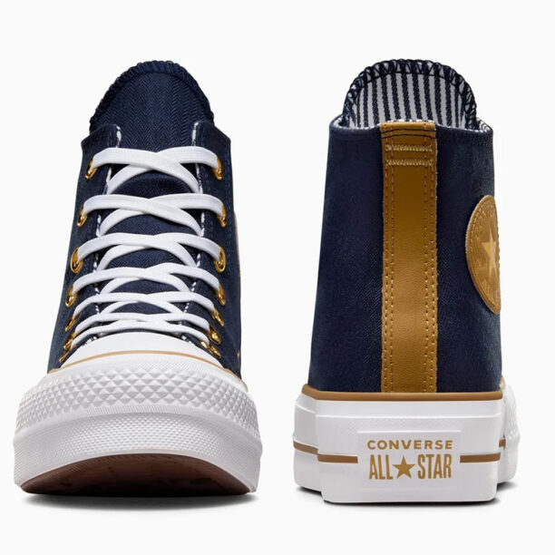 Preţ Converse Chuck Taylor All Star Lift Herringbone Stripe High Top