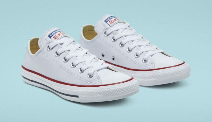 Converse Chuck Taylor Leather White preţ