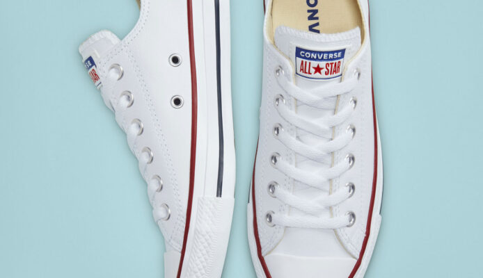 Converse Chuck Taylor Leather White - imagine 7