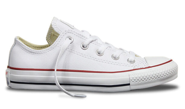 Converse Chuck Taylor Leather White - imagine 9