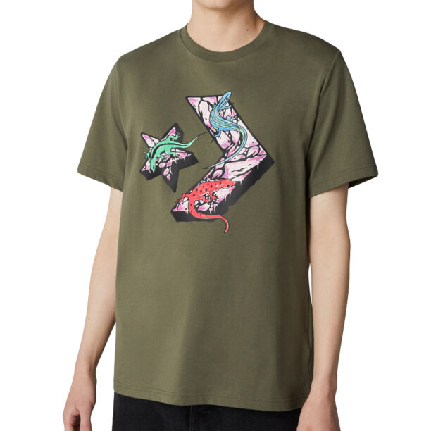 Converse Star Chevron Lizard Graphic T-Shirt