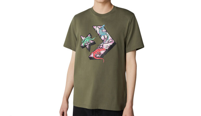 Converse Star Chevron Lizard Graphic T-Shirt