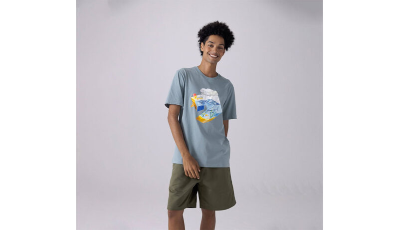 Converse Star Chevron Ocean T-Shirt preţ