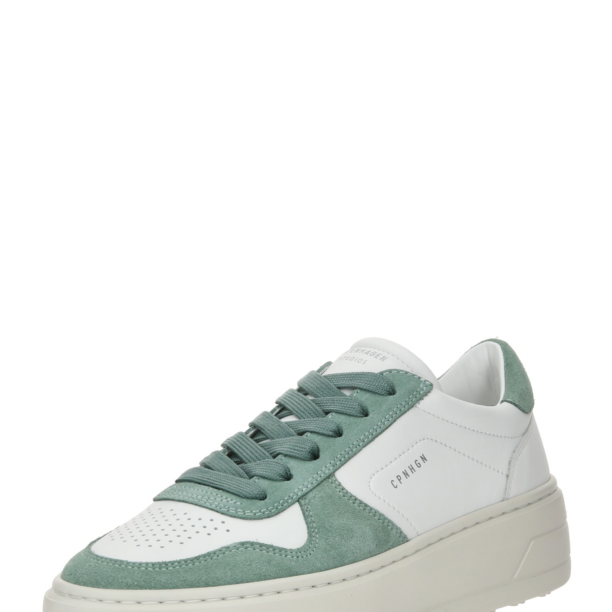 Copenhagen Muse Sneaker low 'CPH77'  verde smarald / argintiu / alb