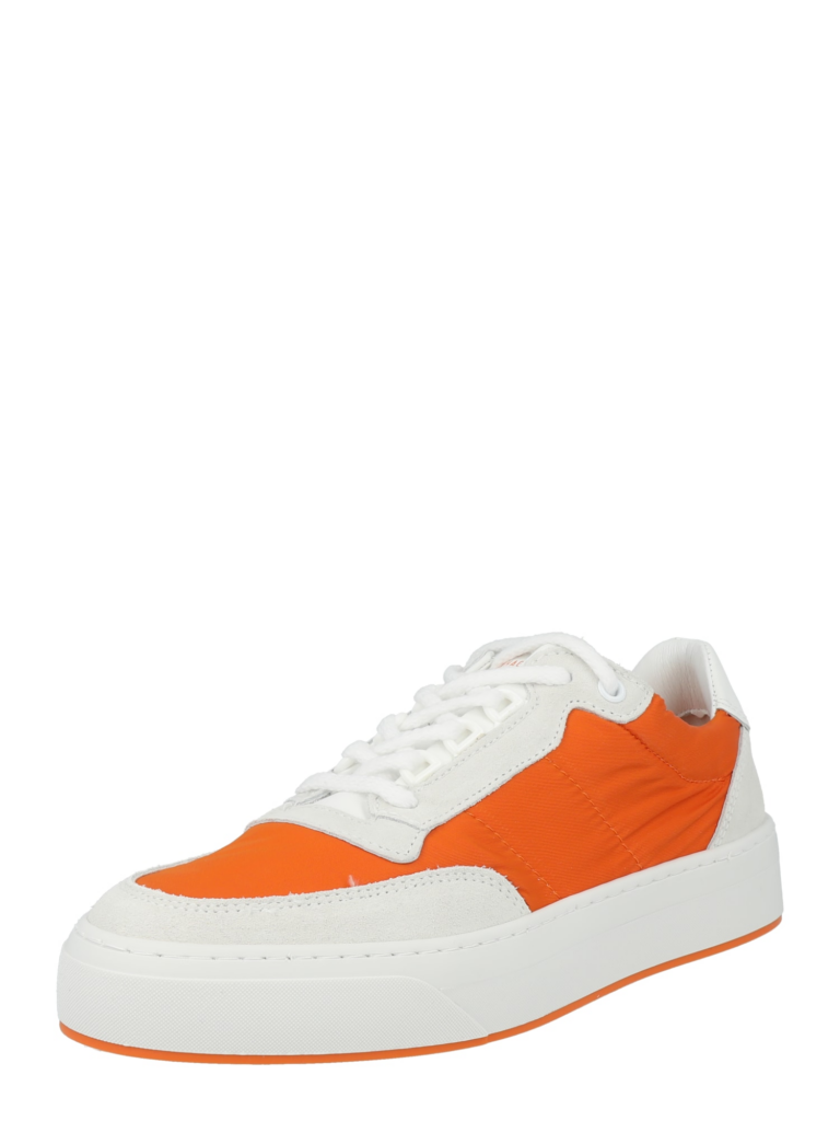 Copenhagen Sneaker low  gri deschis / portocaliu / alb