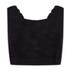 Cotton On Curve Top brodat  negru