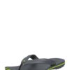 Crocs Flip-flops  gri / verde