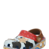 Crocs Pantofi deschiși 'Toy Story Woody'  albastru deschis / roșu / negru