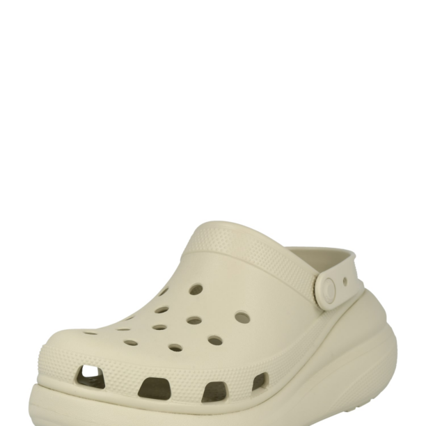 Crocs Saboţi 'Classic Crush'  alb kitt