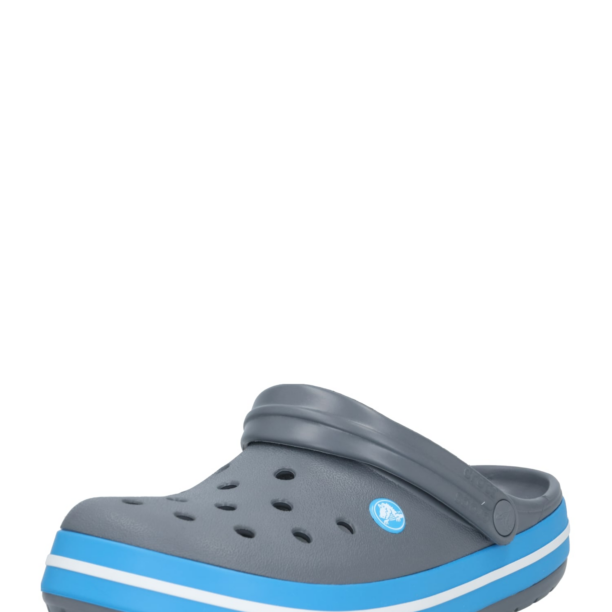 Crocs Saboţi 'Crocband'  azuriu / gri / alb